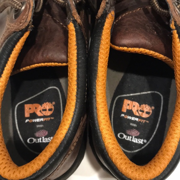 TIMBERLAND pro lace up hiking boot slip resistant - Picture 2 of 8